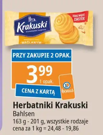 E.Leclerc Ciastka maślane Krakuski oferta