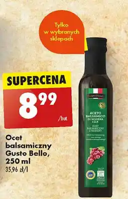 Biedronka Ocet winny i moszcz winogronowy Gustobello oferta