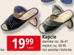 E.Leclerc Kapcie męskie 40-45 oferta