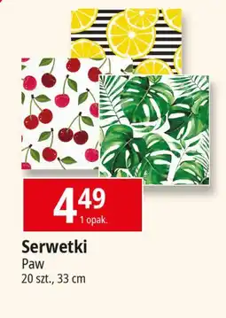 E.Leclerc Serwetki 33 x cm Paw oferta