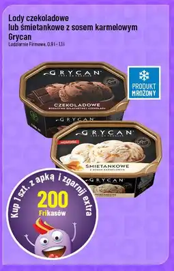 Polomarket Lody czekoladowe lub śmietankowe z sosem karmelowym Grycan oferta