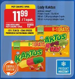 Polomarket Lody Kaktus oferta