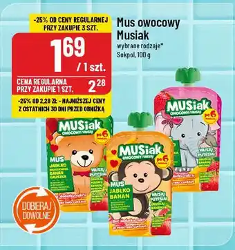 Polomarket Mus owocowy Musiak oferta