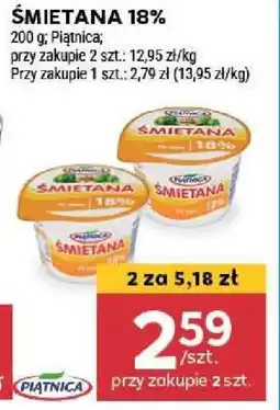 Stokrotka ŚMIETANA 18% 200 g oferta