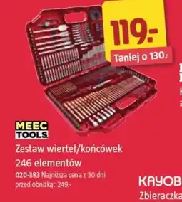 Jula Zestaw wierteł Meec Tools oferta