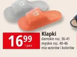 E.Leclerc Klapki damskie oferta