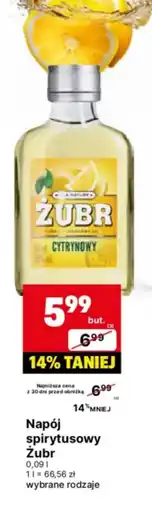 Delikatesy Centrum Napój spirytusowy Żubr oferta