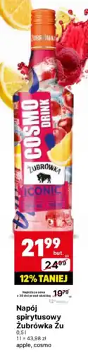 Delikatesy Centrum Napój spirytusowy Żubrówka oferta