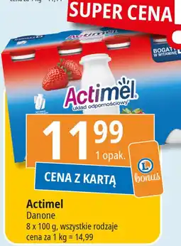 E.Leclerc Jogurt truskawka Danone Actimel oferta