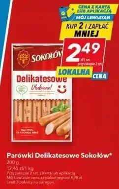 Lewiatan Parówki Delikatesowe Sokołów oferta