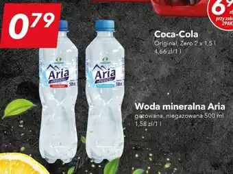 Lewiatan Woda mineralna Aria oferta