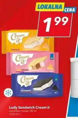 Lewiatan Lody Sandwich Cream it oferta