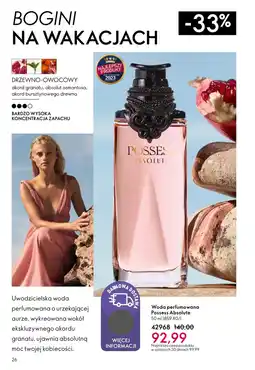 Oriflame Woda perfumowana Possess absolute oferta