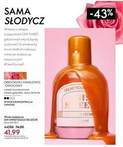 Oriflame Woda toaletowa Oh! sweet dulce de leche oferta