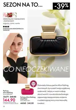 Oriflame Perfumy All or nothing oferta