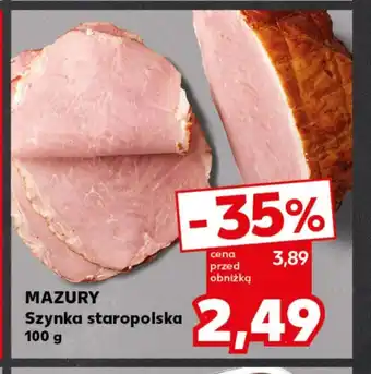 Kaufland Szynka Mazury oferta