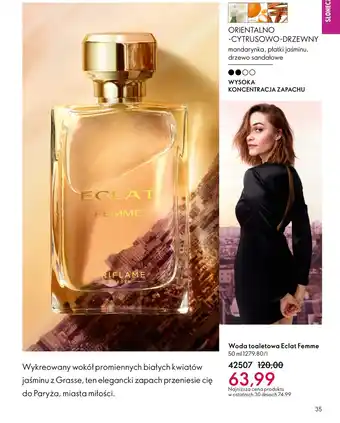 Oriflame Woda toaletowa Eclat Femme oferta