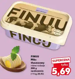 Kaufland Masło bez laktozy Finuu oferta