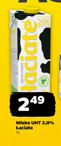 Netto Mleko UHT 2,0% Łaciate oferta