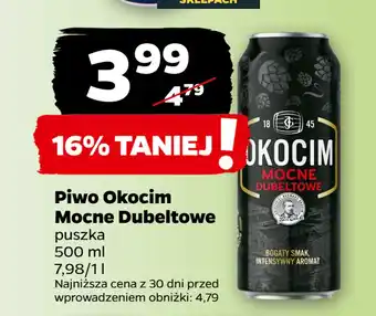 Netto Piwo Okocim Mocne Dubeltowe oferta