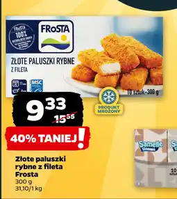 Netto Złote paluszki rybne z fileta Frosta oferta