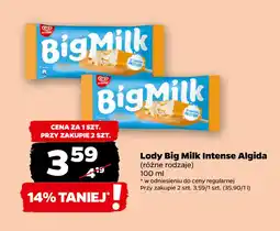 Lody Big Milk Intense Algida