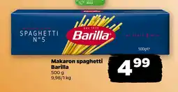 Netto Makaron spaghetti Barilla oferta