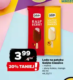 Netto Lody na patyku Gelato Classico oferta