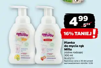Netto Pianka do mycia rąk Millu oferta