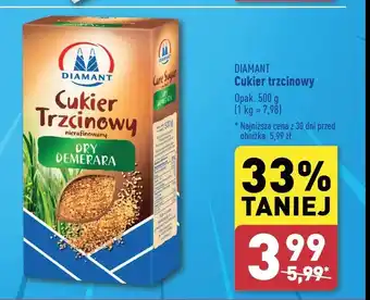 ALDI Cukier trzcinowy dry demerara Diamant Diamant polska oferta