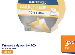 Action Taśma do dywanów TCX 10 m x 50 mm oferta