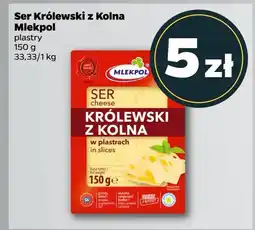 Netto Ser królewski z kolna - plastry Mlekpol oferta