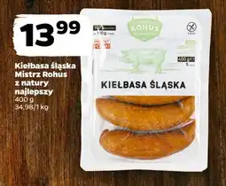 Netto Kiełbasa śląska Mistrz Rohus oferta