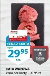Auchan Łata wołowa oferta