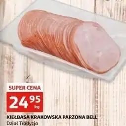 Auchan Kiełbasa krakowska parzona Bell Polska oferta