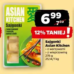 Netto Sajgonki z wieprzowiną Asian Kitchen oferta