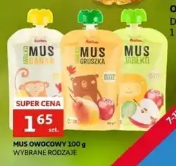 Auchan Mus jabłko-gruszka Auchan oferta