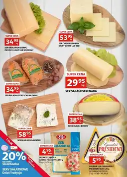 Auchan Ser królewski wędzony Sierpc oferta