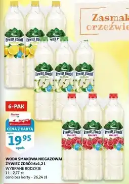Auchan Woda jabłkowa Żywiec Zdrój Z Nutą oferta
