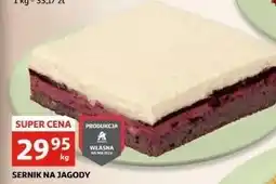 Auchan Sernik na jagody oferta