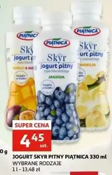Auchan Jogurt mango&marakuja Piątnica Skyr oferta