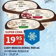 Auchan Lody bakaliowe Bracia Koral Jak Dawniej oferta