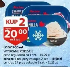 Auchan Lody vanilla milky Auchan Różnorodne (Logo Czerwone) oferta