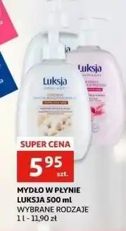 Auchan Mydło w płynie cotton milk & provitamin b5 Luksja Creamy Soft oferta