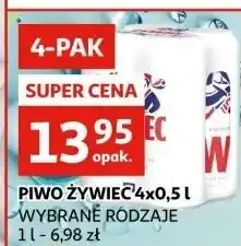 Auchan Piwo Żywiec Jasne Pełne oferta