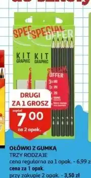 Auchan Ołówek z gumką oferta
