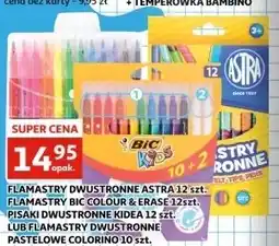 Auchan Flamastry colour & erase Bic Kids oferta