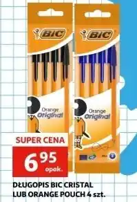 Auchan Długopis cristal czarny Bic Cristal oferta