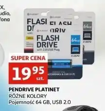 Auchan Pendrive 64 gb Platinet oferta