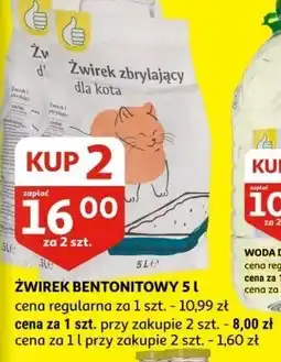 Auchan Żwirek dla kota Podniesiony Kciuk oferta